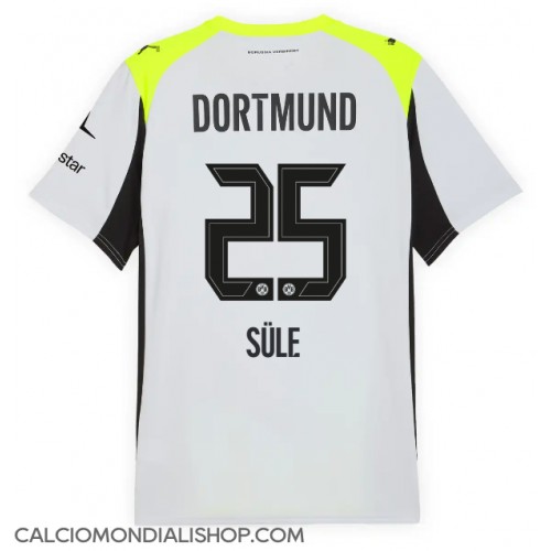 Maglie da calcio Borussia Dortmund Niklas Sule #25 Seconda Maglia 2025-26 Manica Corta